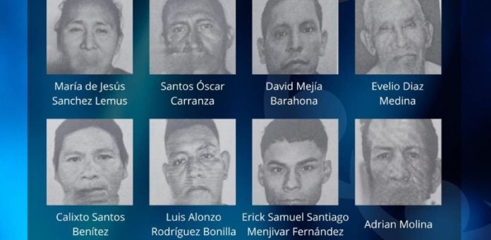 Personas que se encuentran en la morgue de SPS