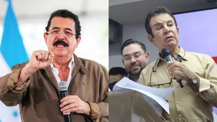 Mel Zelaya Salvador Nasralla