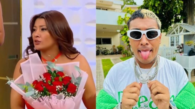 «Para la reina…»: Supremo sorprende a Milagro Flores con romántico ramo de flores