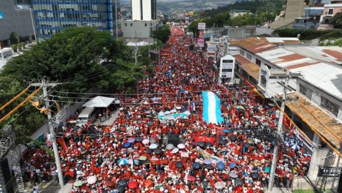 Calles cerradas movilizaciones Libre