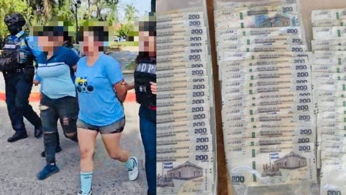Libertad mujeres billetes falsos