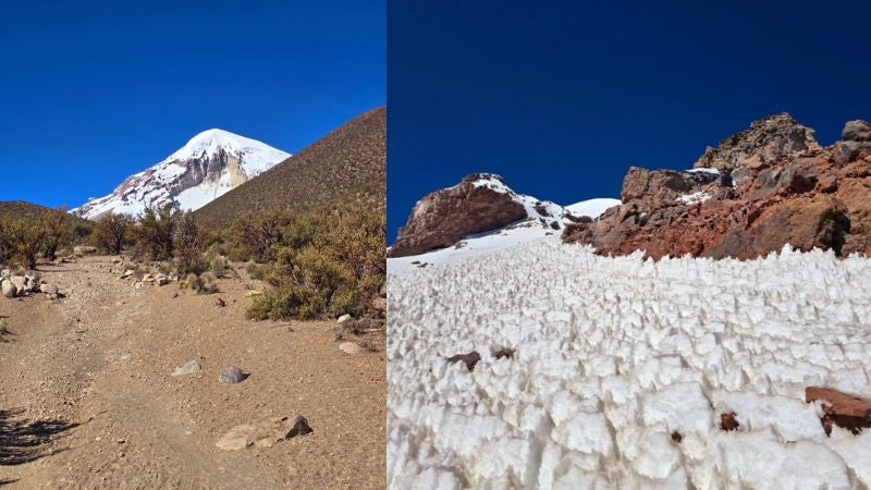 Rosibel Cruz Nevado Sajama