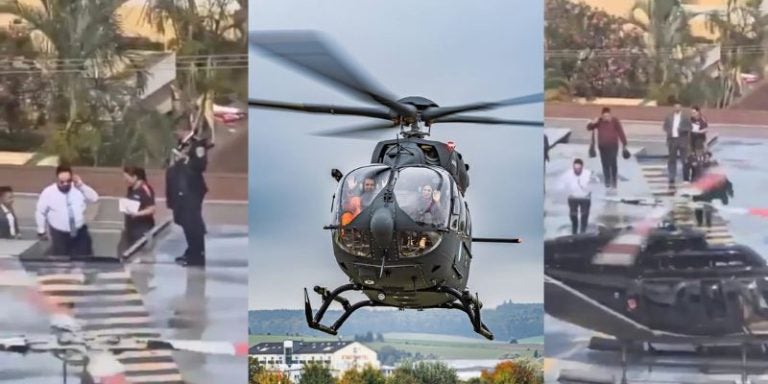 Exfiscal: El gobierno tiene ocho helicópteros rentados para trasladar funcionarios