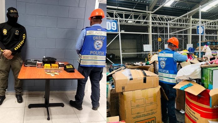 Interceptan cargamento de municiones Puerto Cortés