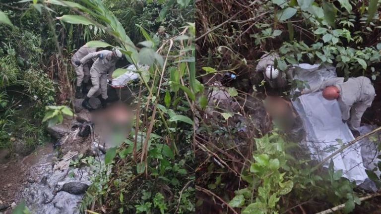 Así fue rescate de cuerpos de pandilleros abatidos por Policía en El Lolo
