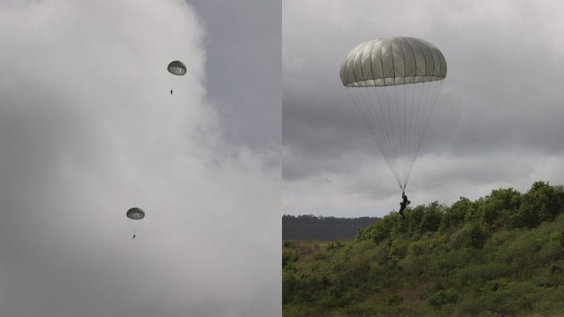 Paracaidistas Honduras