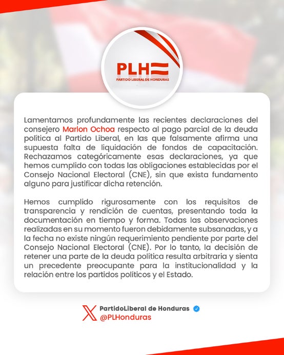Partido Liberal en X