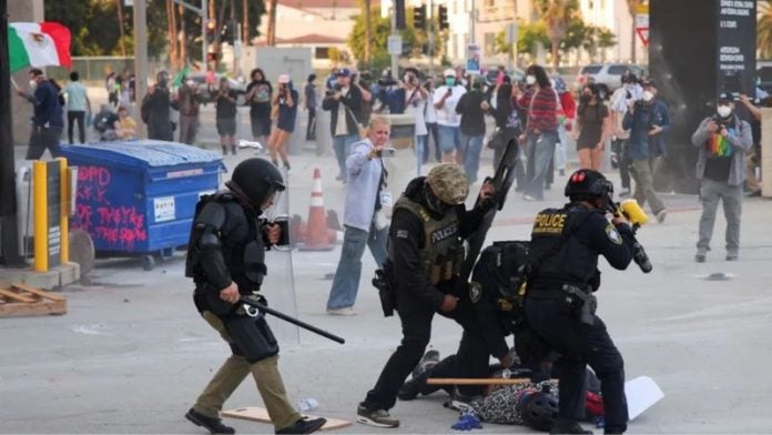 Protestas Los Ángeles ICE
