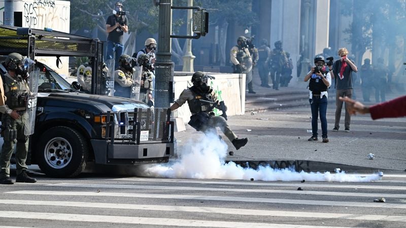 Protestas Trump Los Ángeles