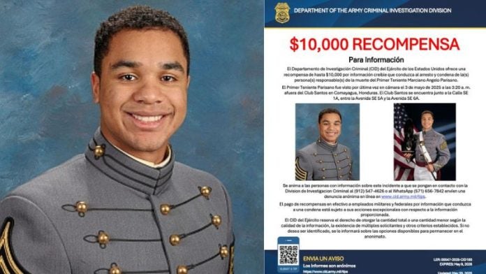 Recompensa EEUU Marciano Parisano