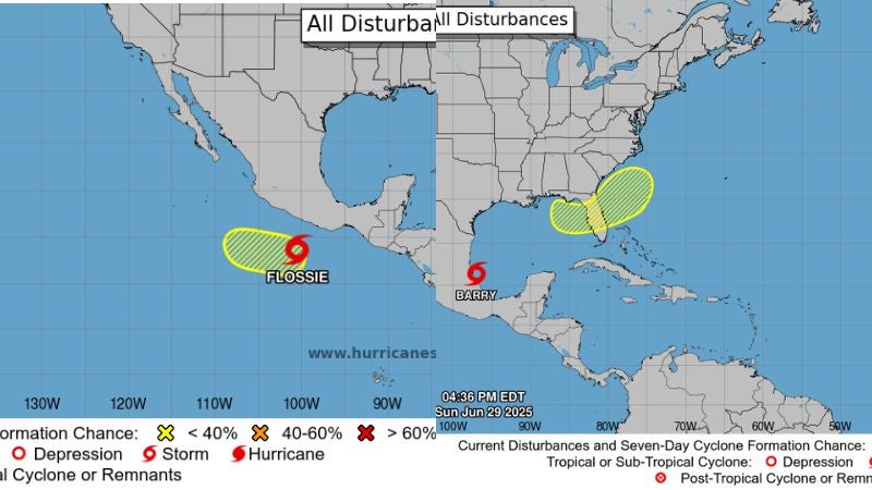 Tormentas dirigen México
