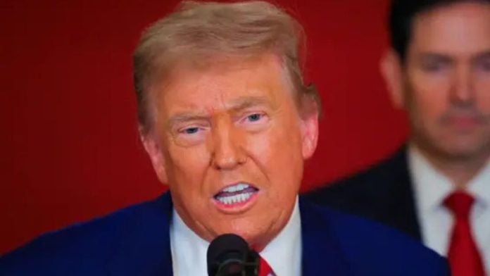Trump anuncia China petrólio Irán