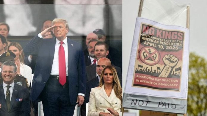 Trump defiende desfile militar