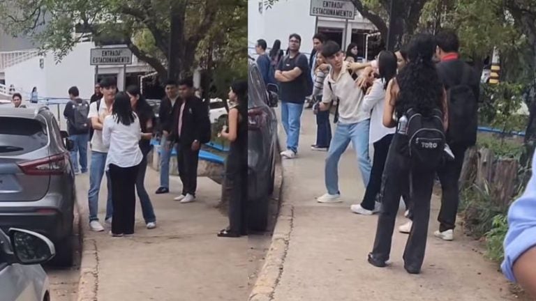 VIDEO: Novias enfurecidas golpean a estudiante por ‘infiel’ en la UNAH