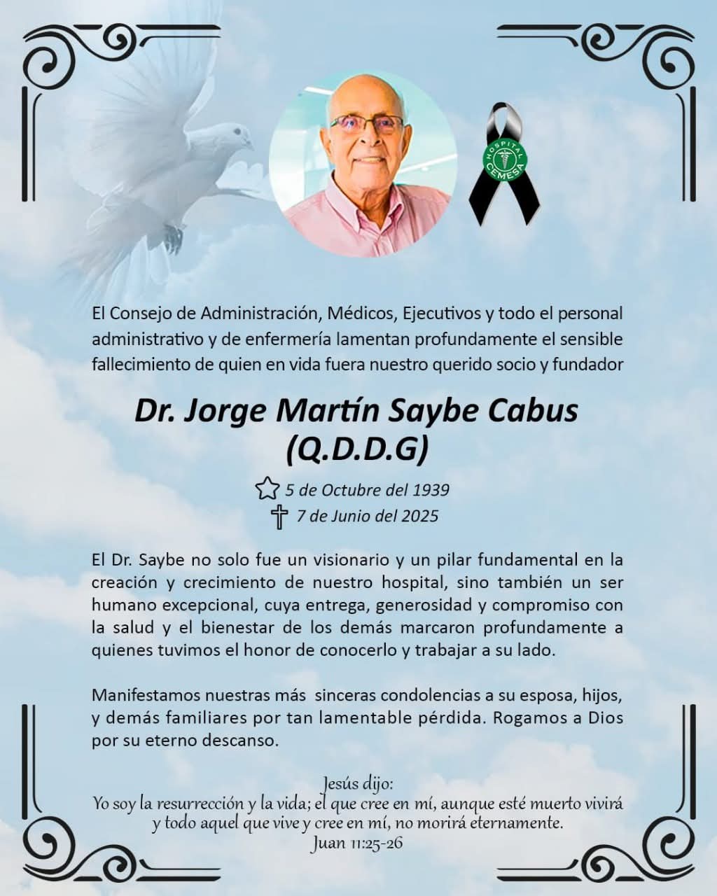Jorge Martín Saybe Cabús