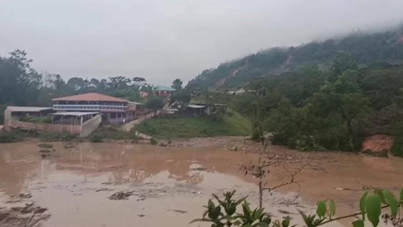 Declaran alerta roja en Ocotepeque y El Progreso por desbordamiento del río Ulúa