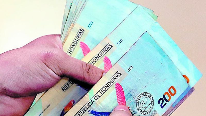 Billetes falsos en Honduras