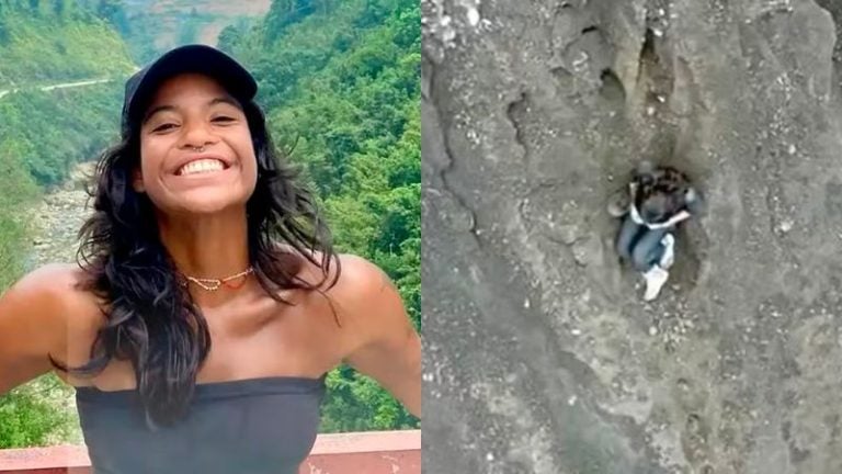 brasileña muere volcán