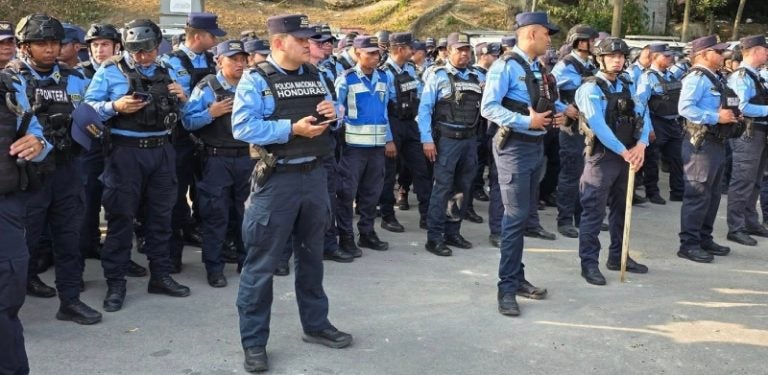 Operativo por convocatoria de Koriun