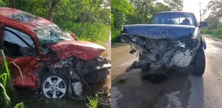 SPS: Colisión entre vehículo municipal y turismo deja dos heridos
