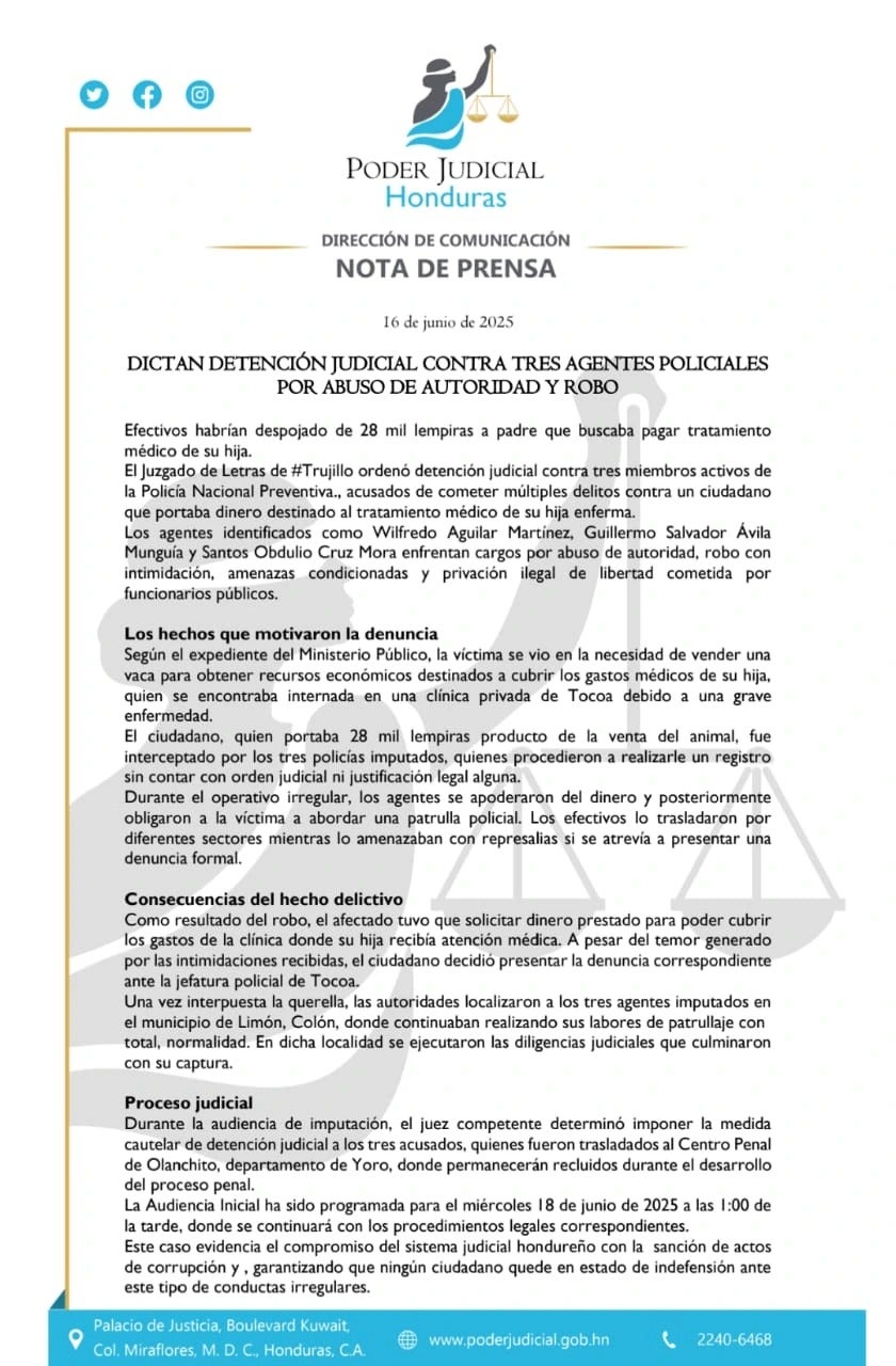 Comunicado