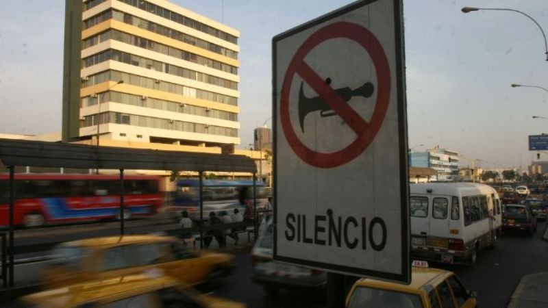 Denunciar la contaminación auditiva 