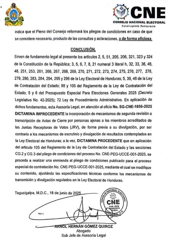 Partido Liberal sobre Marlon Ochoa TREP