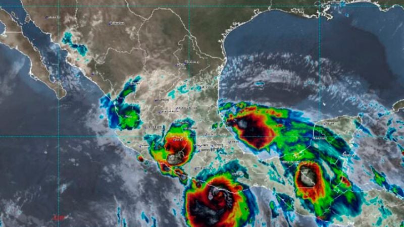huracán Erick en México