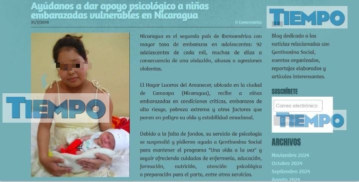 niña embarazada
