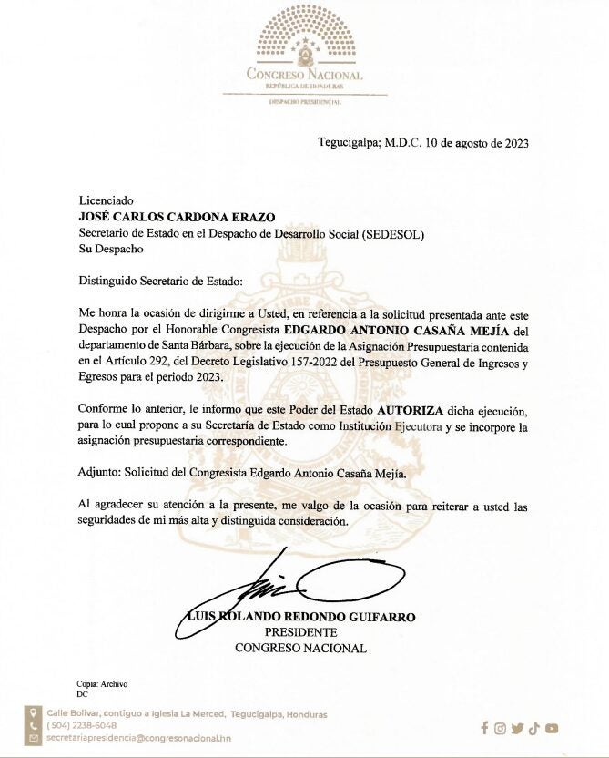 Denuncian a Redondo