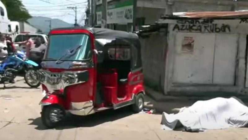 asesinan a mototaxista y pasajera