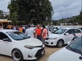 Taxistas anuncian tomas en Danlí