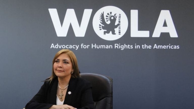 WOLA: Renuncia de Ana Paola Hall es una “alarma” para las elecciones