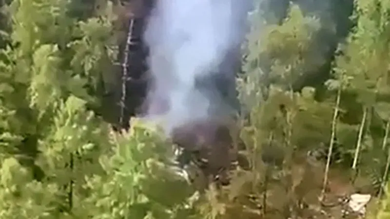 Accidente avión Rusia 3