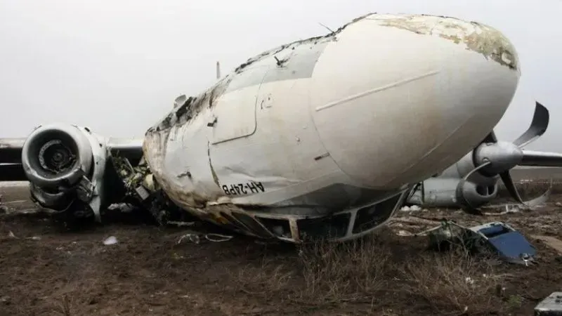 Accidente avión Rusia