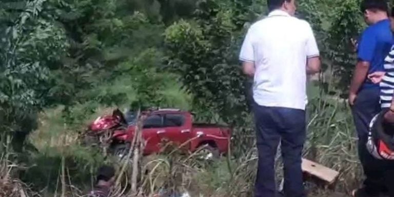 Padre, madre y su hijo de 3 años pierden la vida en accidente en Atlántida