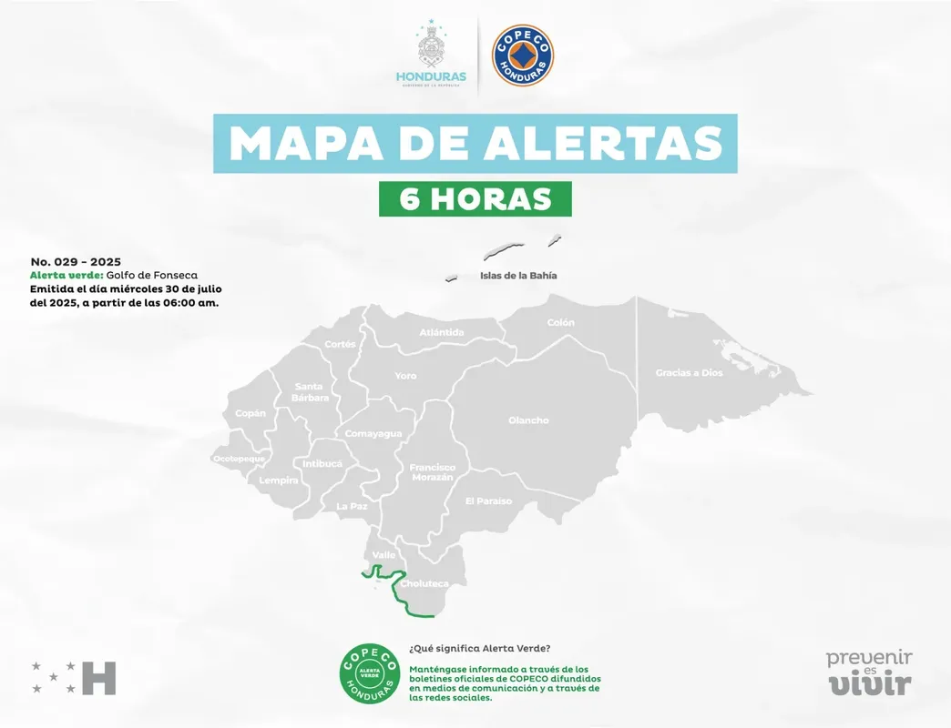 Alerta Golfo de Fonseca