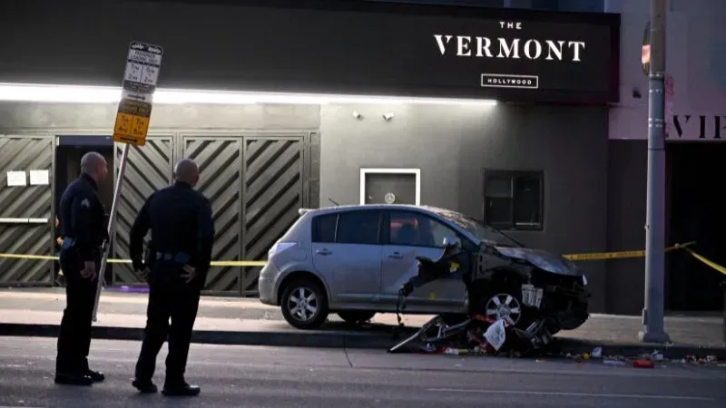 Atropellamiento en Los ángeles
