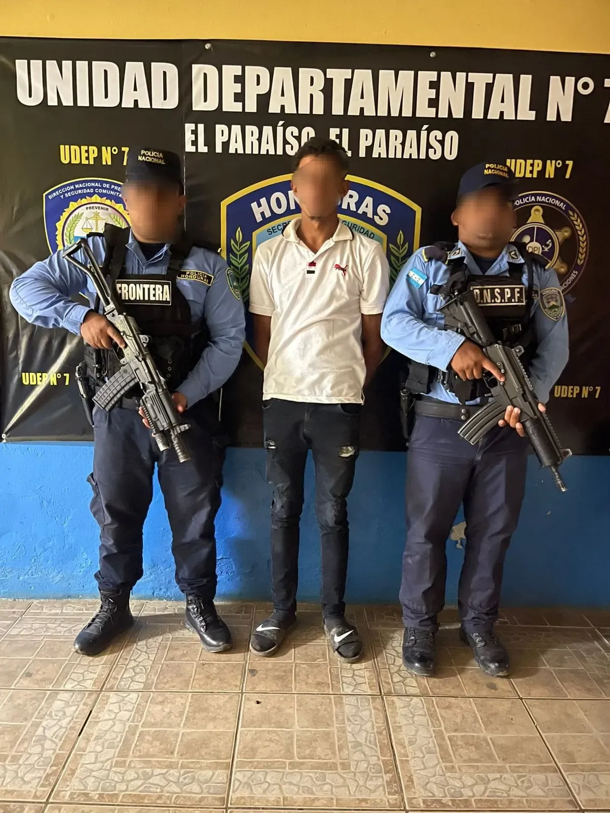 Capturan a hombre madera Danlí