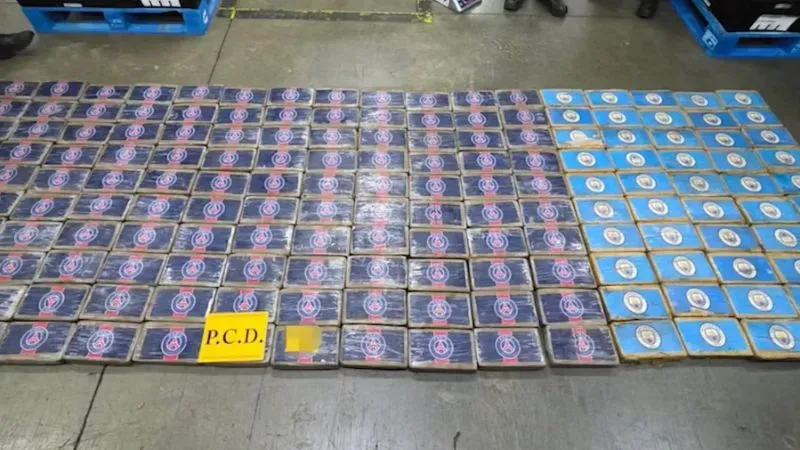 Decomisan cocaína Costa Rica