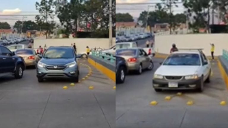 Graban a conductores realizando maniobras imprudentes en la capital