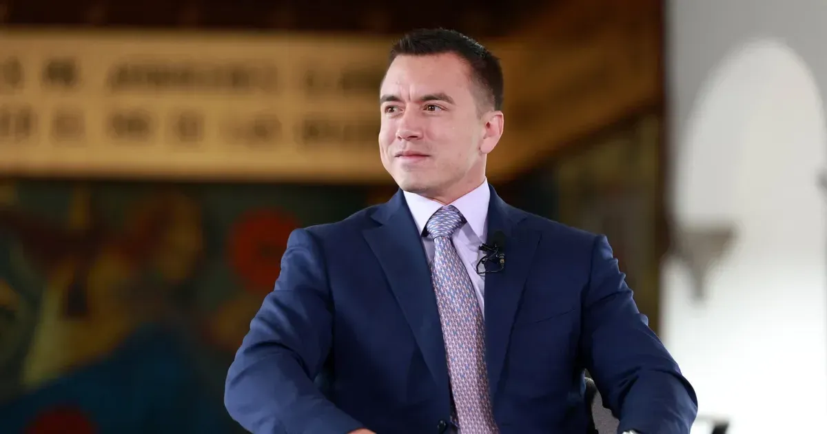 Daniel Noboa castración química Ecuador