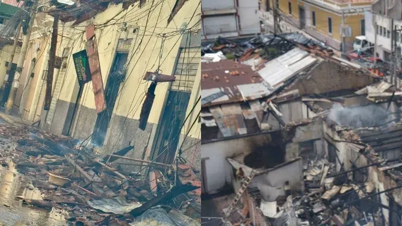 Daños edificio Chinda Díaz