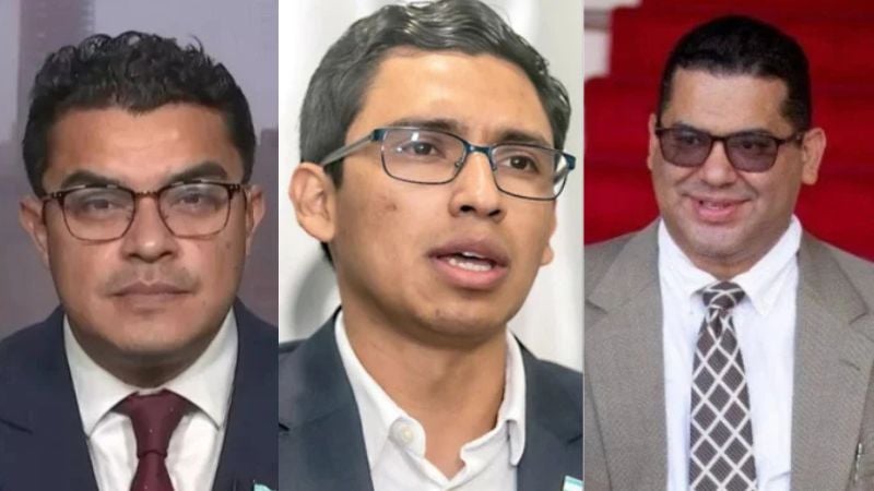 Diputado oved López Marcha de iglesias