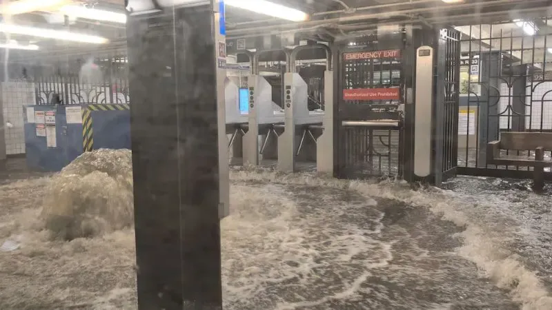 inundaciones en Nueva York