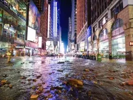 inundaciones en Nueva York