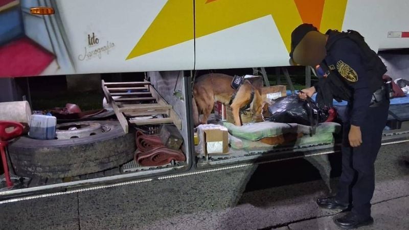 Encuentran metanfetamina en bus de Choluteca (1)