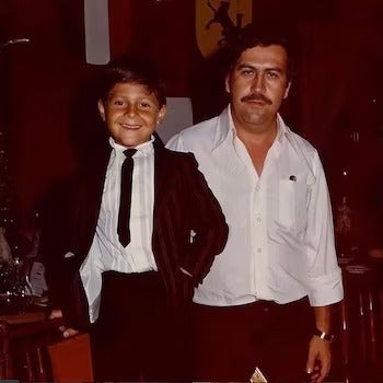hijo de Pablo Escobar