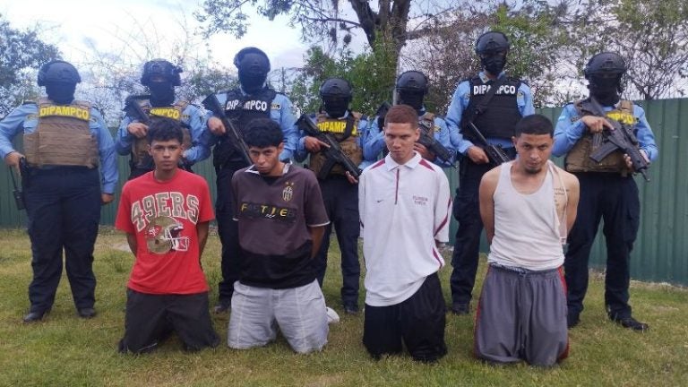 Cae célula extorsiva de la Pandilla 18 en la colonia Monterrey, Comayagüela