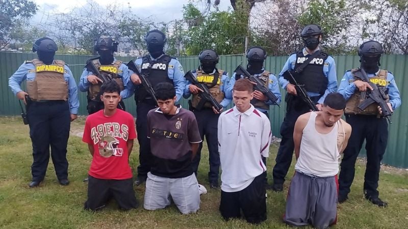 Extorsionadores de la 18